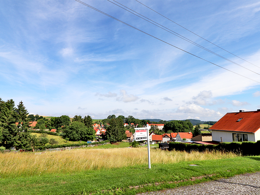 Grundstück in Eisenach - Straßenansicht