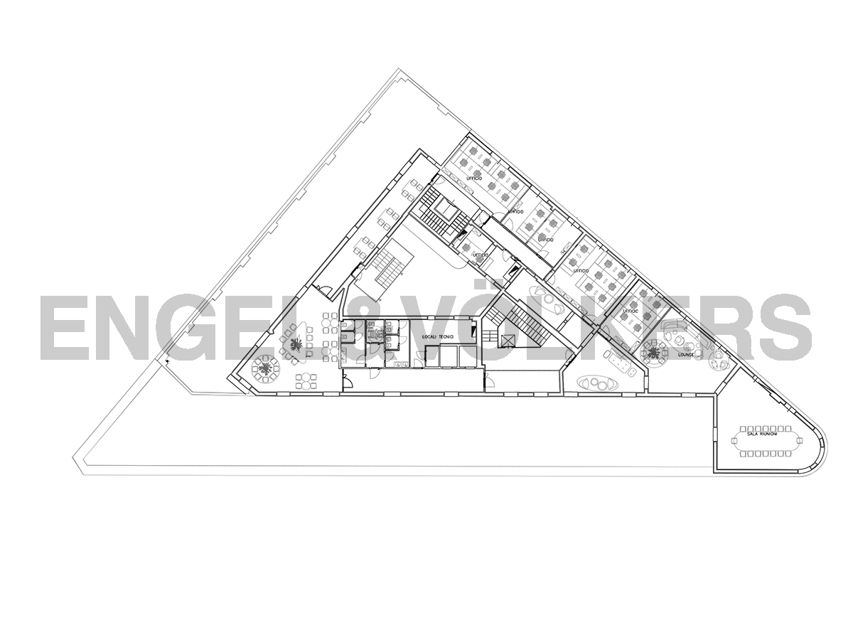 House in Centro Storico - Fifth Floor Plan
