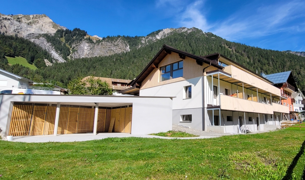 Investment / Wohn- und Geschäftshäuser in Wald am Arlberg - Aktuelle Außenansicht - in Bau befindlich