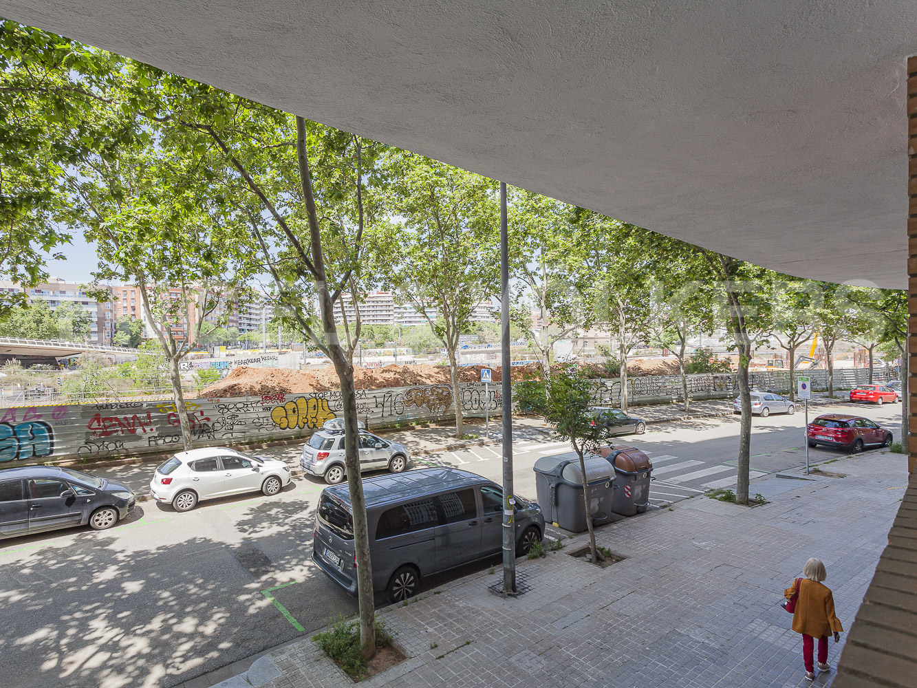 Apartamento en Sant Martí de Provençals - Vista desde la mezzanina