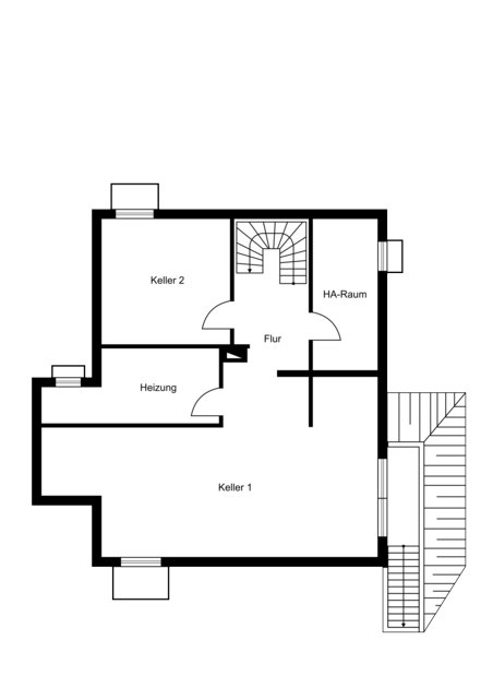 Haus in Prenzlauer Berg - Untergeschoss