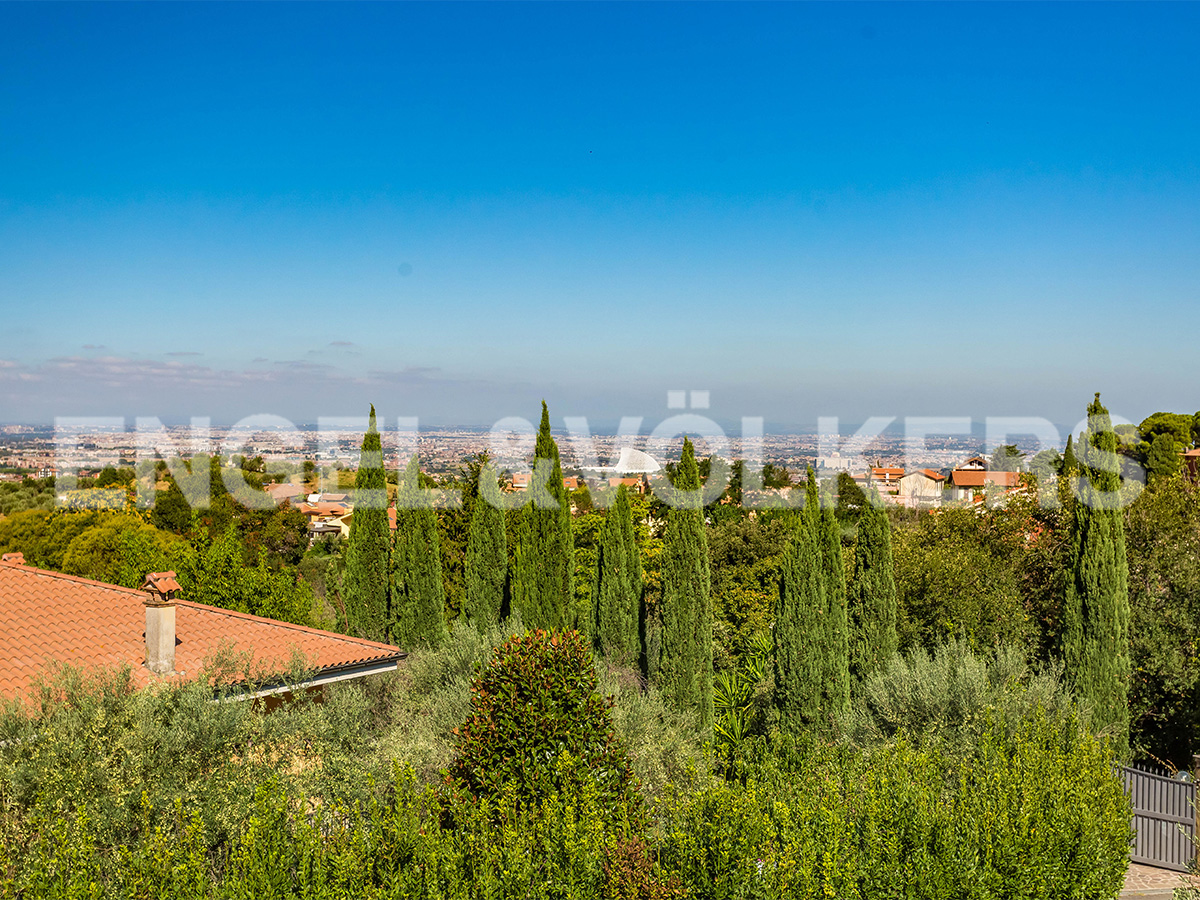 House in Frascati - View