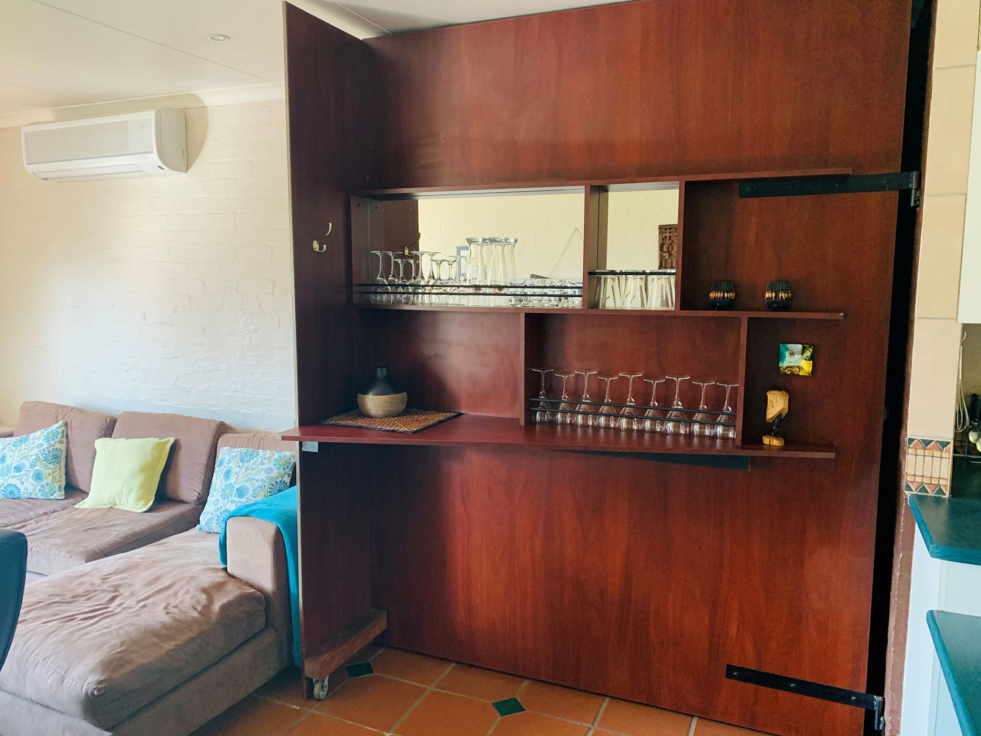 House in Caribbean Beach Club - Cabinet that can also be used as a double bed when turned around.jpg