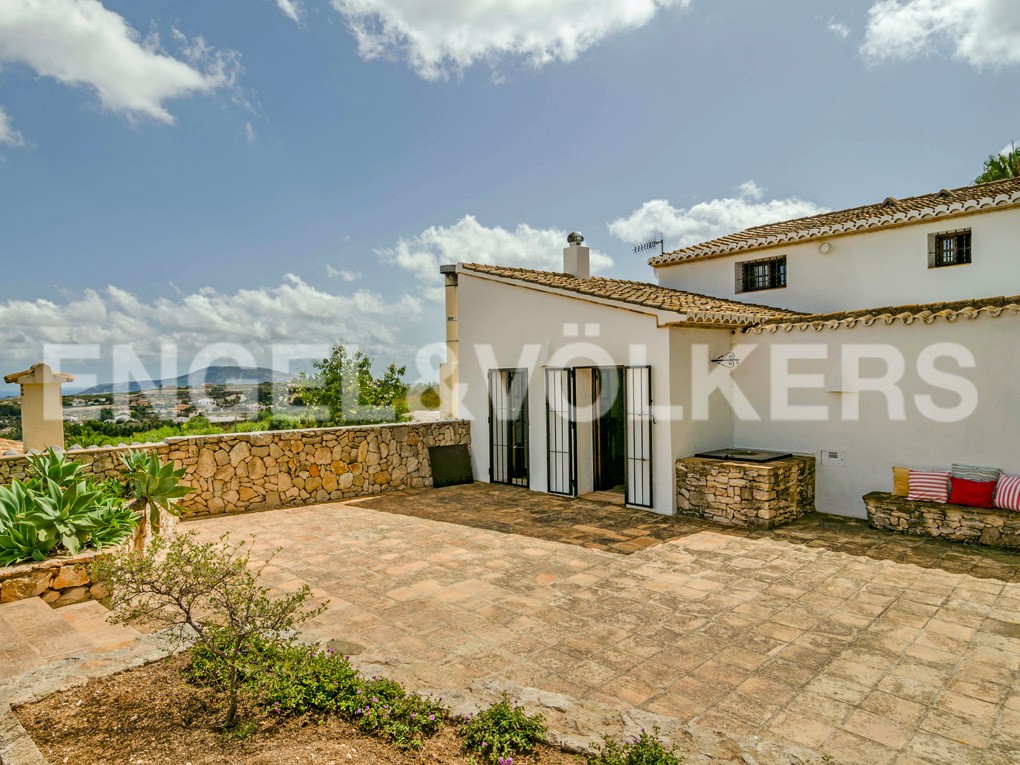 Casa en Moraira - Preciosa Finca con Vistas al Mar en Benimarco, Casa de Invitados