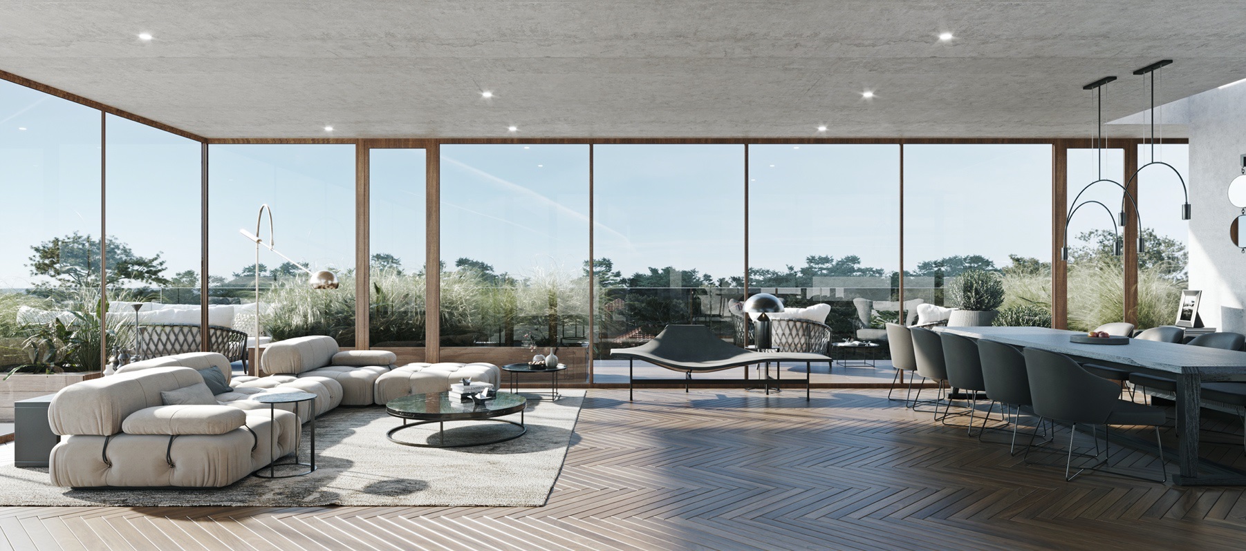 Proyecto: Modernos apartamentos minimalistas
