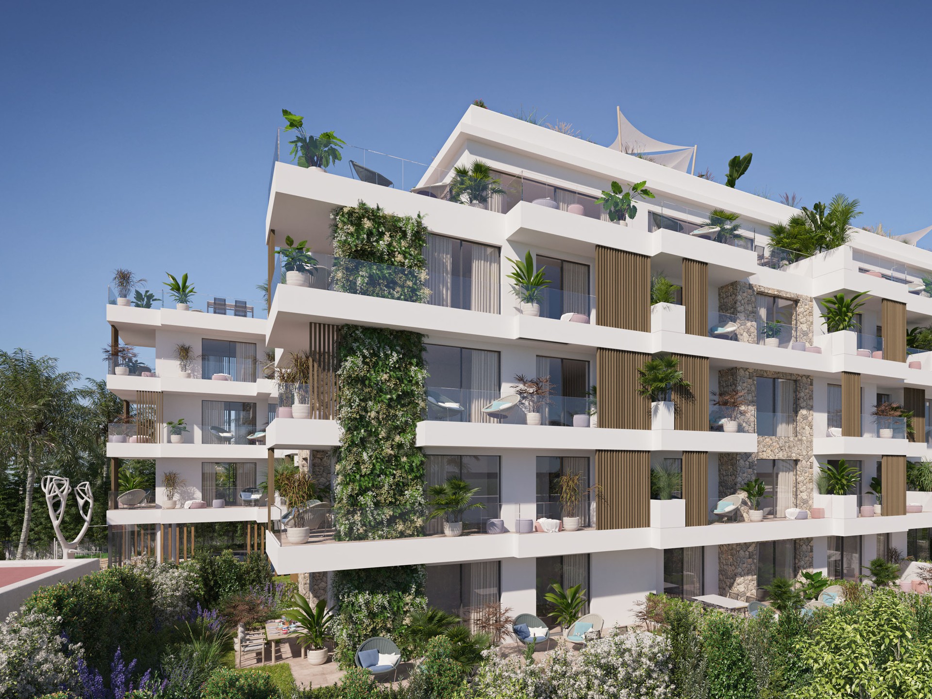63 modernos apartamentos nuevos cerca de la playa