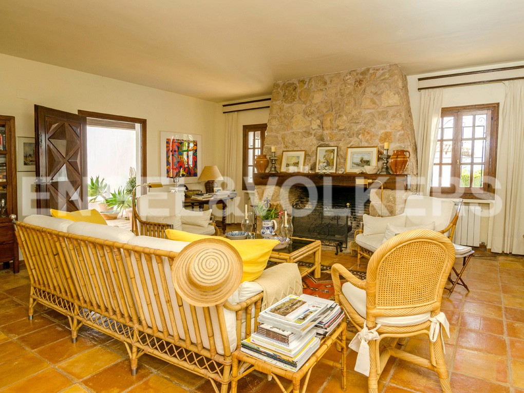 Casa en Moraira - Preciosa Finca con Vistas al Mar en Benimarco, Interior