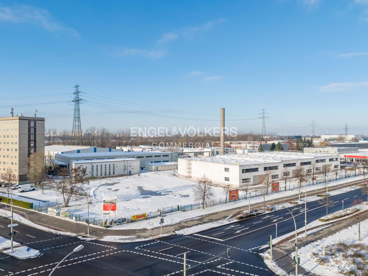 Industrie / Lagerhallen / Produktion in Marzahn - Luftbild