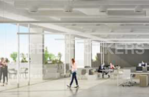 Edificio de oficinas nuevo con terrazas en Sants