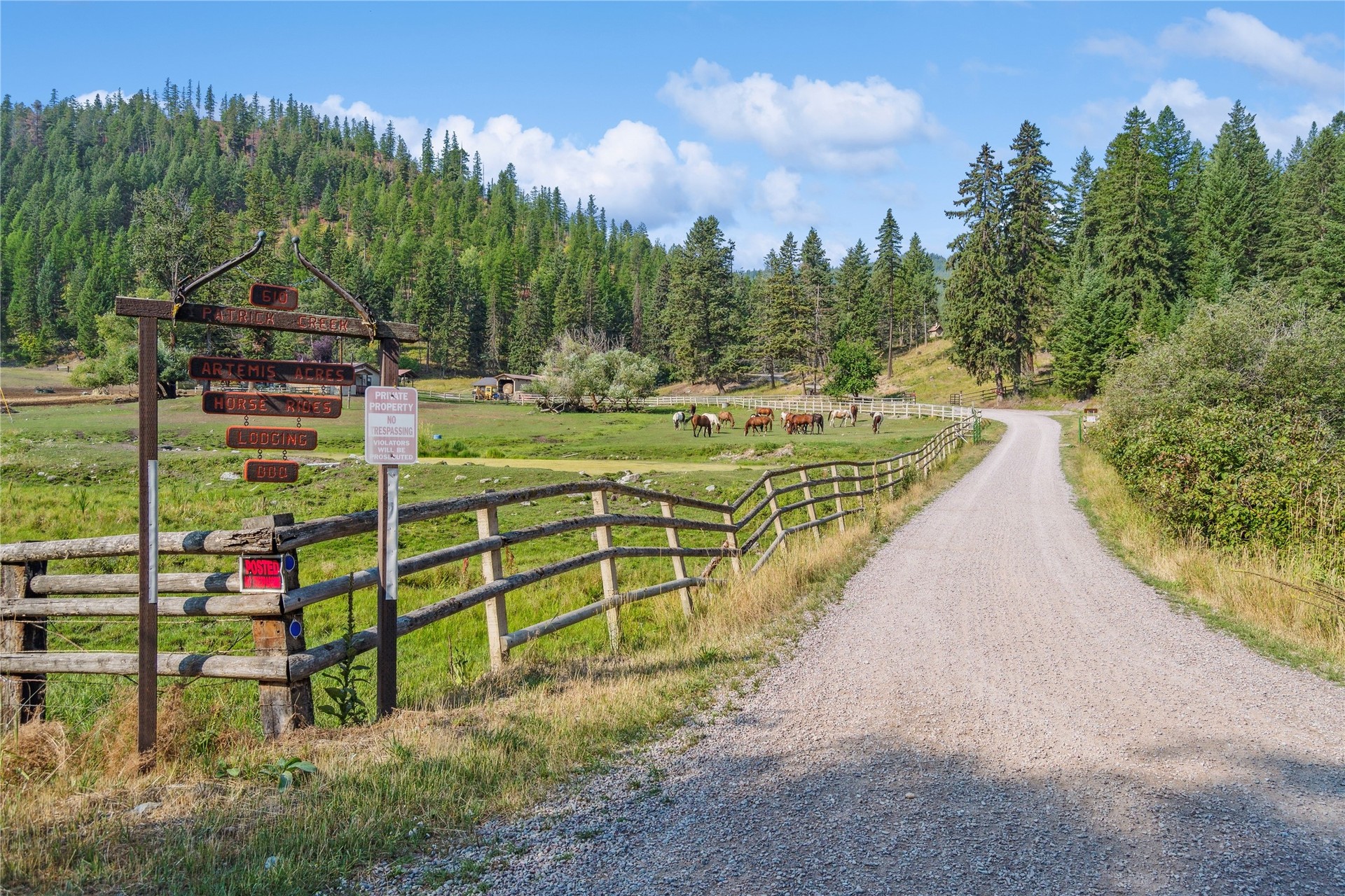 Experience Montana Living On This Horse Property