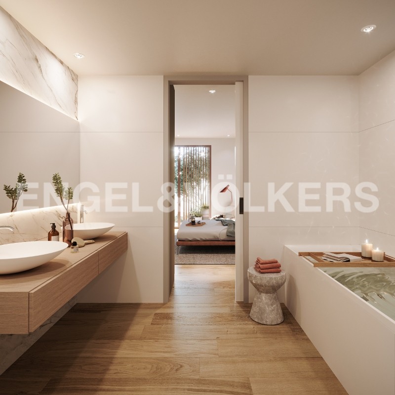 Appartement à Andorra la Vella - Salle de bain de la chambre