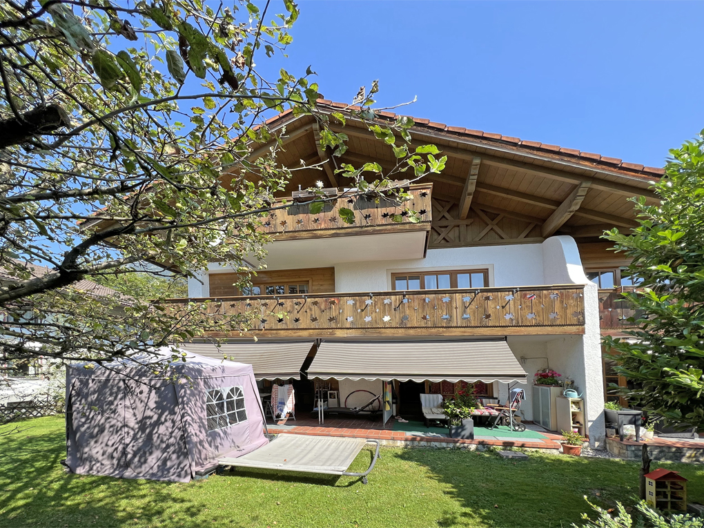 Haus in Garmisch-Partenkirchen - Hausansicht von Süden