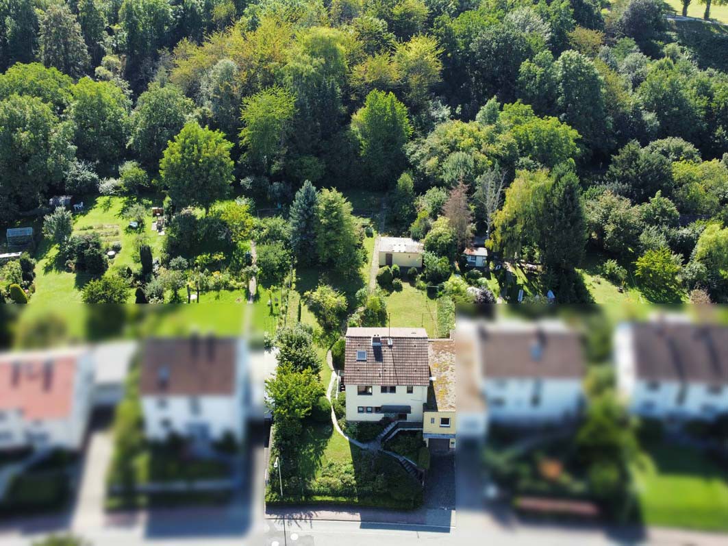 Haus in Bad Vilbel - Luftaufnahme
