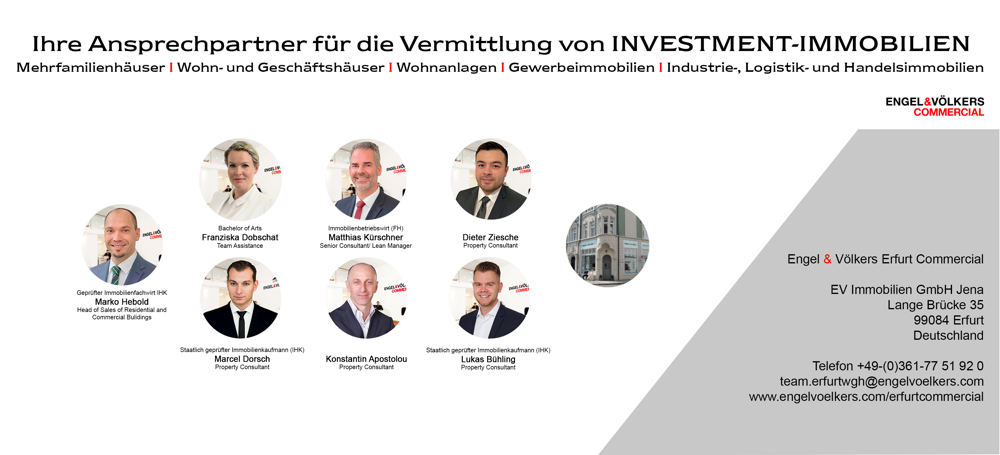 Investment / Wohn- und Geschäftshäuser in Ilversgehofen - Team