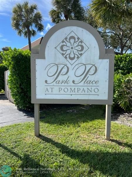 House in Park Place At Pompano Con