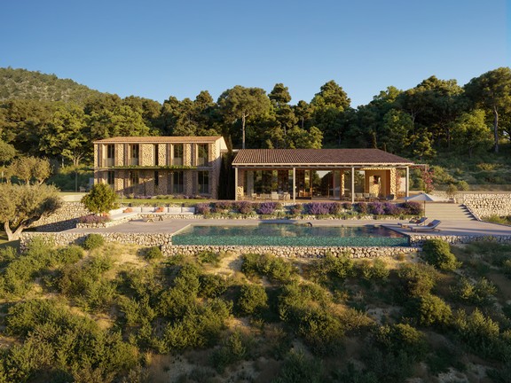 Luxury country house in natural setting near Bunyola