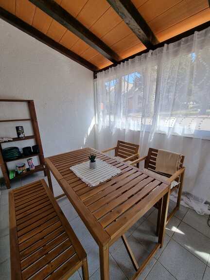 Apartment in Poreč-Parenzo - Covered terrace with outdoor seating
