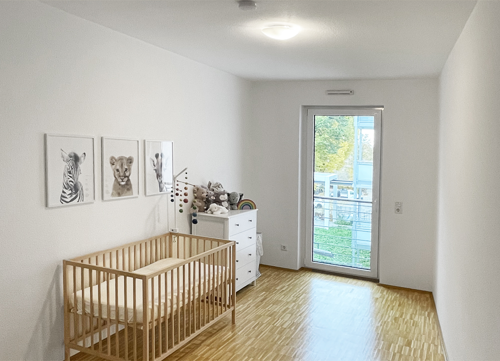Wohnung in Sachsenhausen - Weiteres Zimmer kann ideal als Gäste-, Arbeits- oder Kinderzimmer genutzt werden