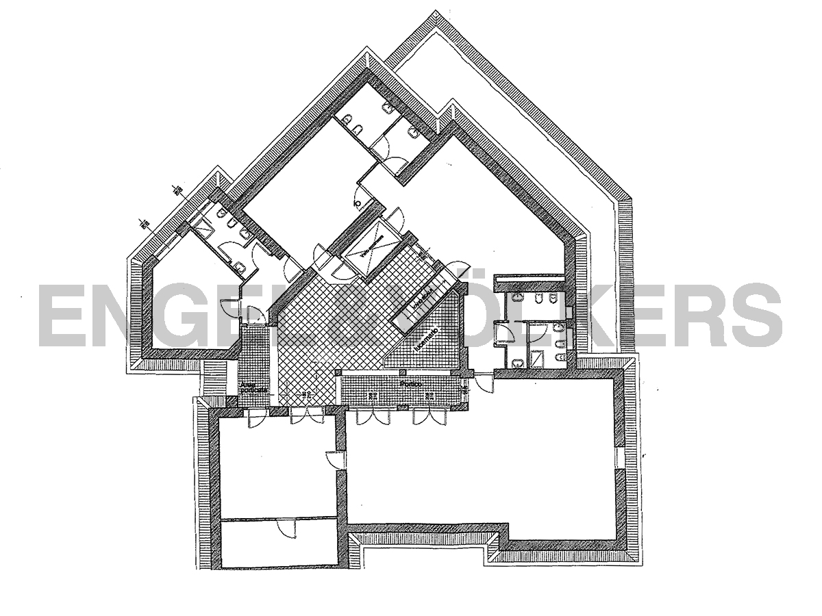House in Aventino - San Saba - Piramide - Floor Plan