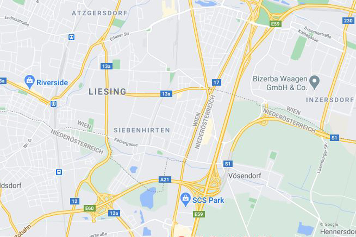 Grundstück in Wien - Lageplan