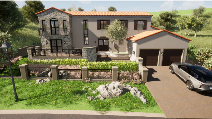 Land in Beau Rivage - Plans are available for this lovely home which can be built on the stand