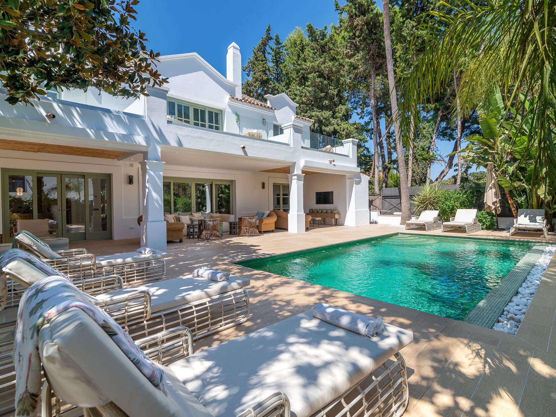 Elegancia Serena: Una lujopsa villa em Marbella Club! Precio 11,000€-25.000€ por semana