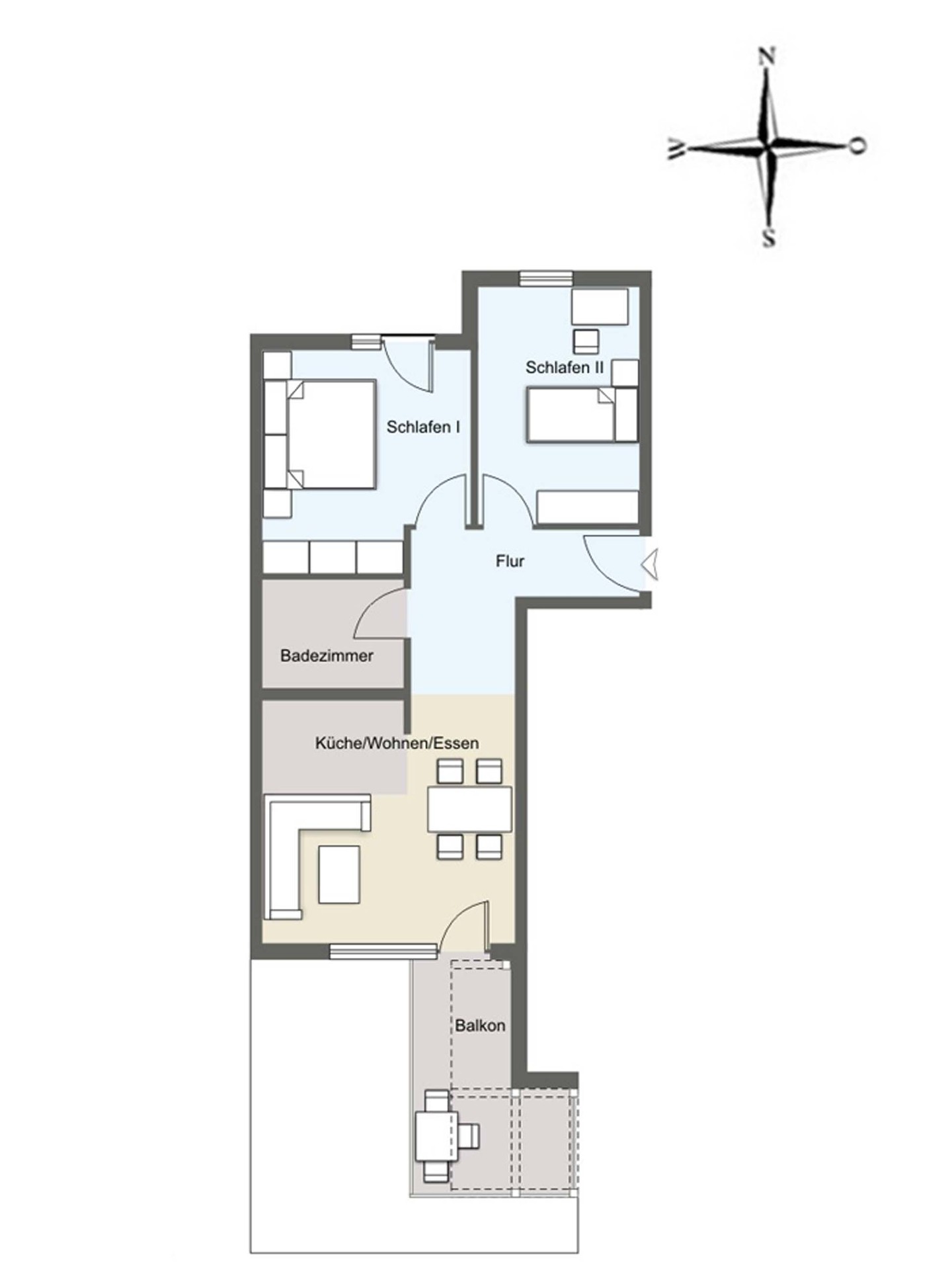 Wohnung in Hanau - 1. Obergeschoss