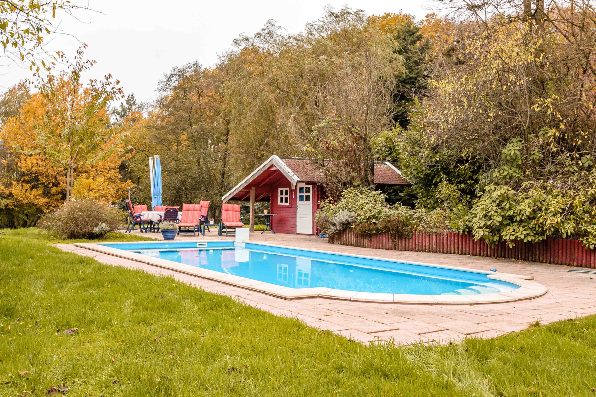 Haus in Much - Garten mit Pool