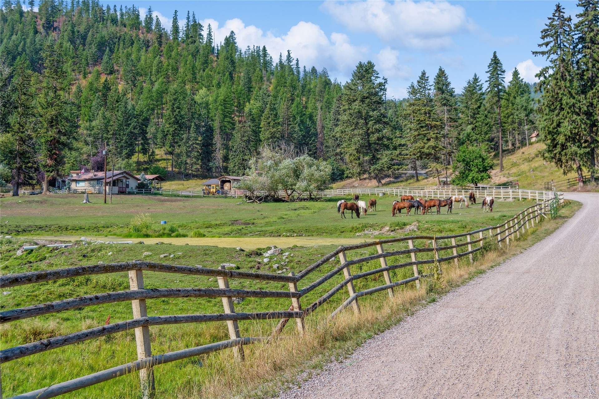 Experience Montana Living On This Horse Property