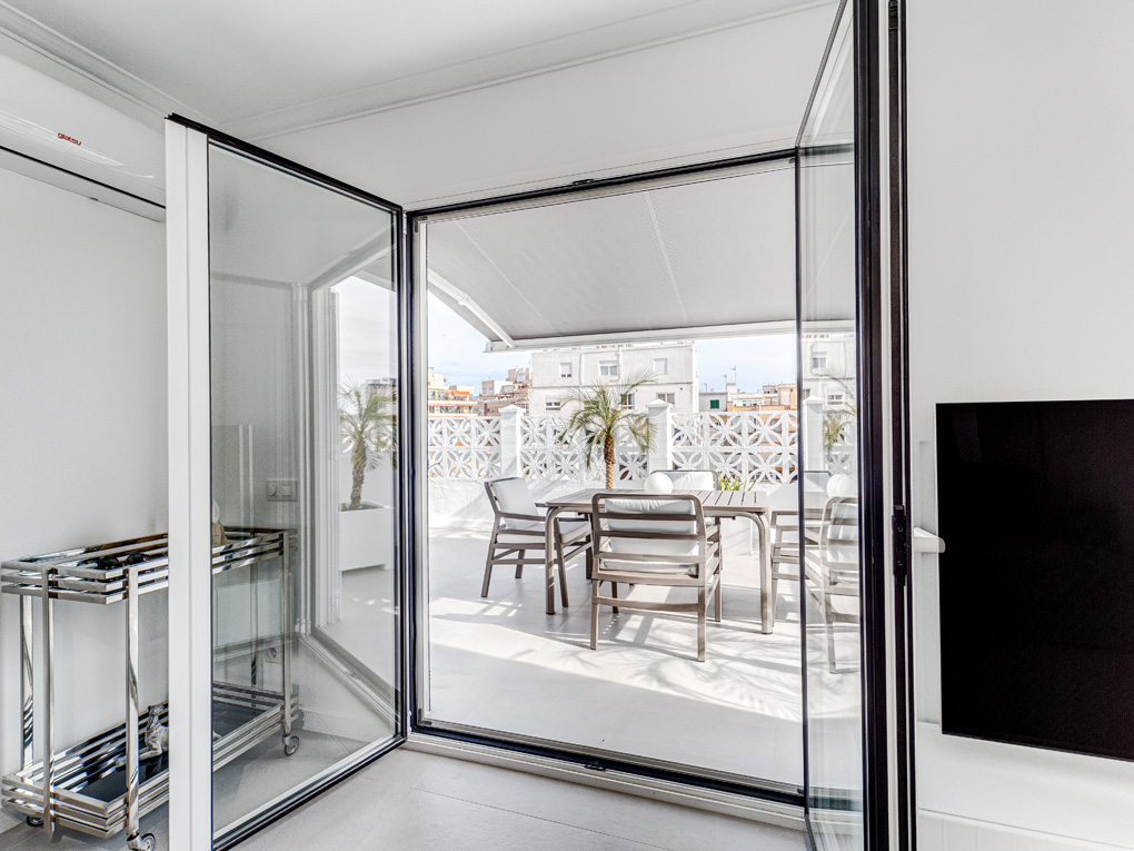Ático con maravillosa terraza y ascensor en el centro de Palma de Mallorca