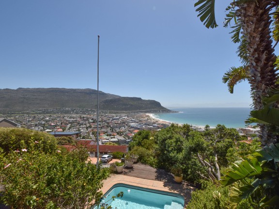 1. View over false bay from the balcony