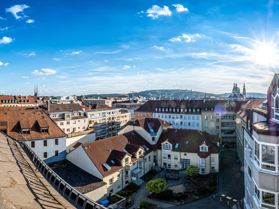 Panorame über Würzburg