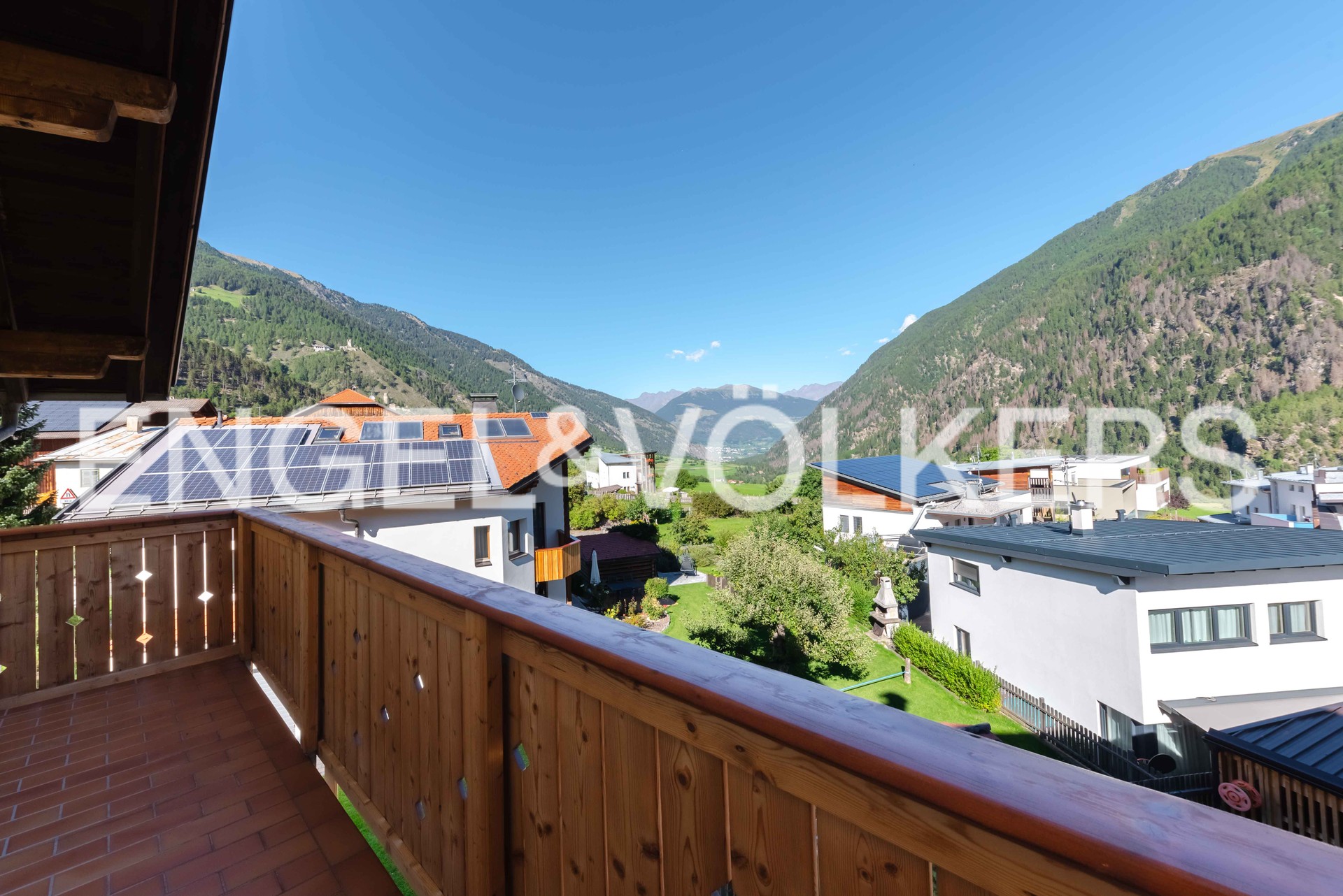 House in Taufers im Münstertal - Balcony with view