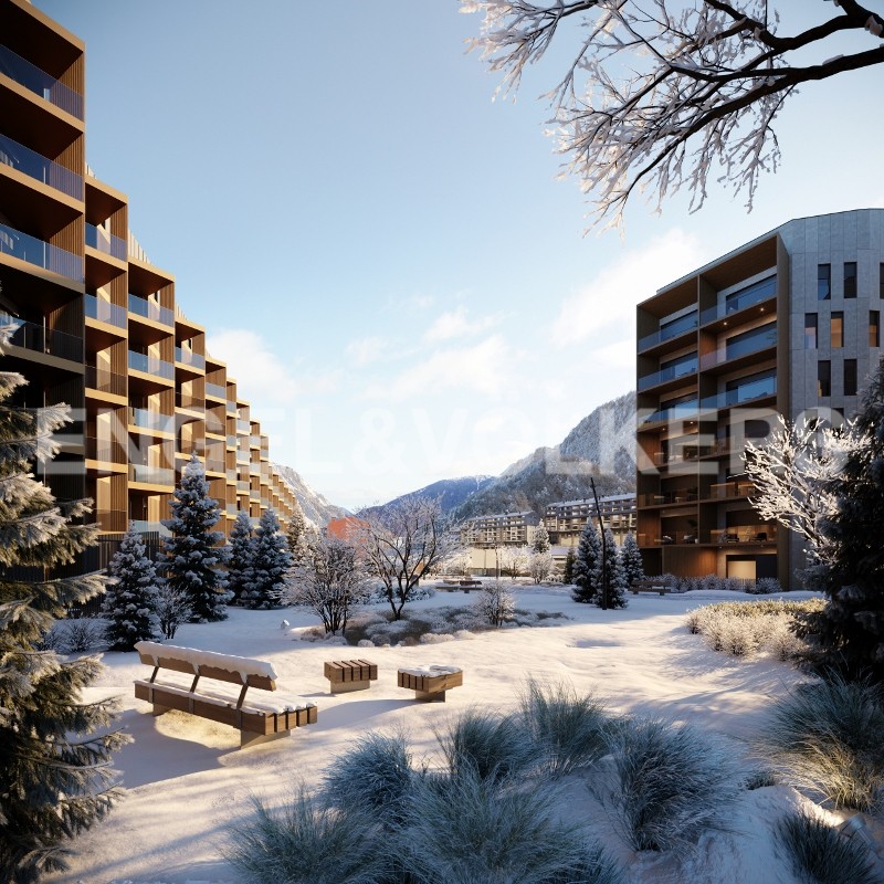 Apartamento en Andorra la Vella - Vistas en invierno