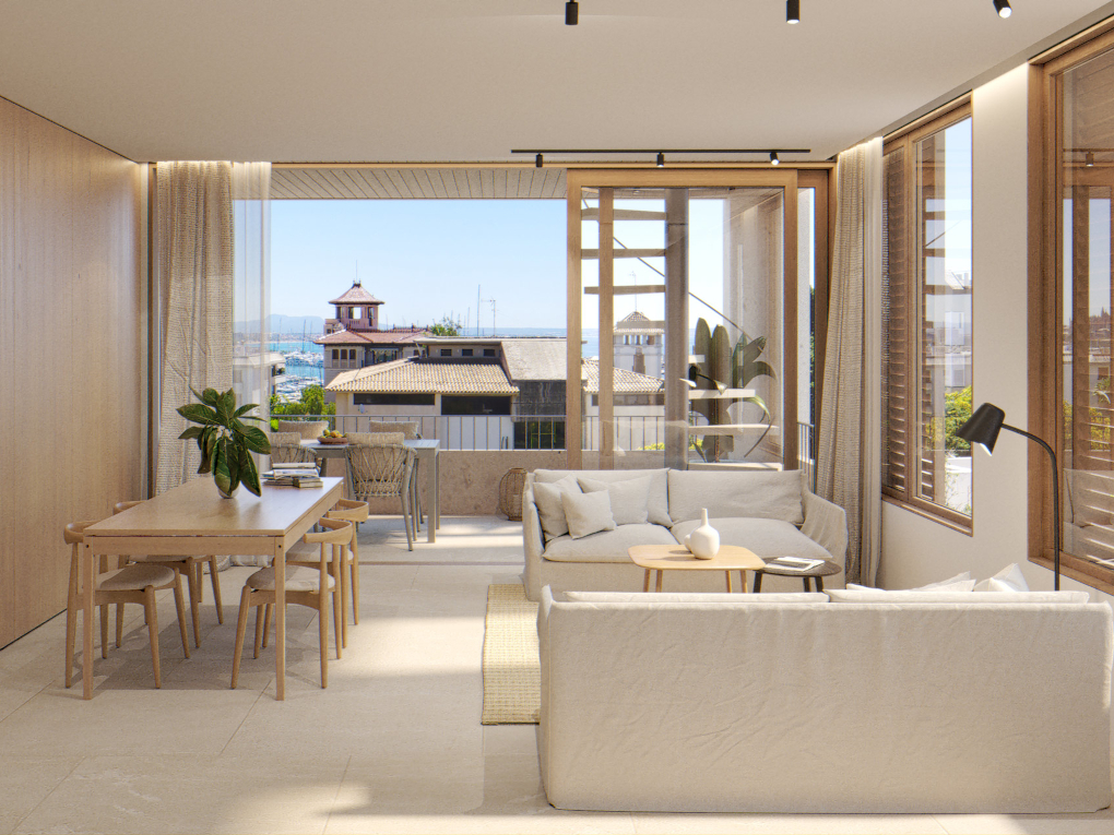 Apartamentos de obra nueva de alta calidad en buena ubicación en Palma